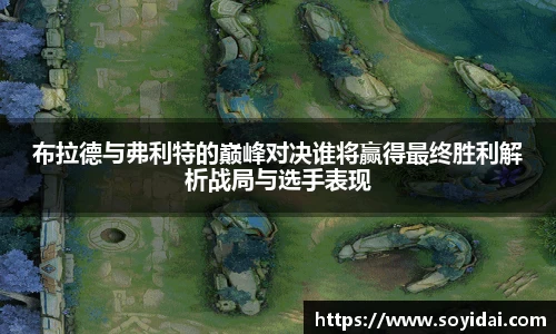 布拉德与弗利特的巅峰对决谁将赢得最终胜利解析战局与选手表现